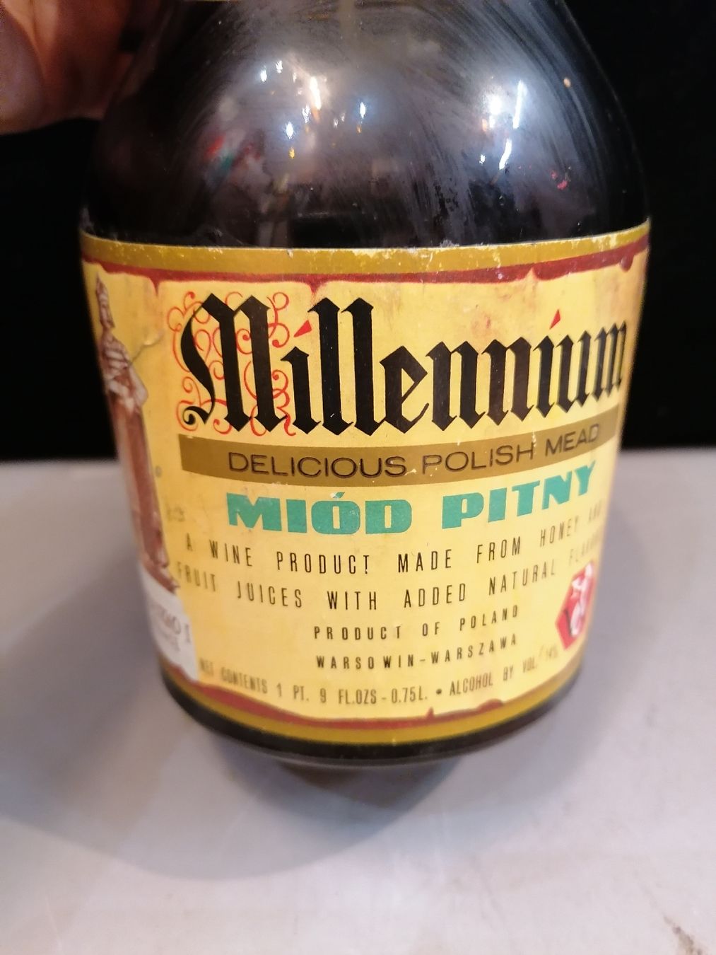 Spirituosen: Bouteille vintage "Millennium" Hydromel Polonais – Neu (gemäss Beschreibung) aus Genève von Leboucheoreilles 4
