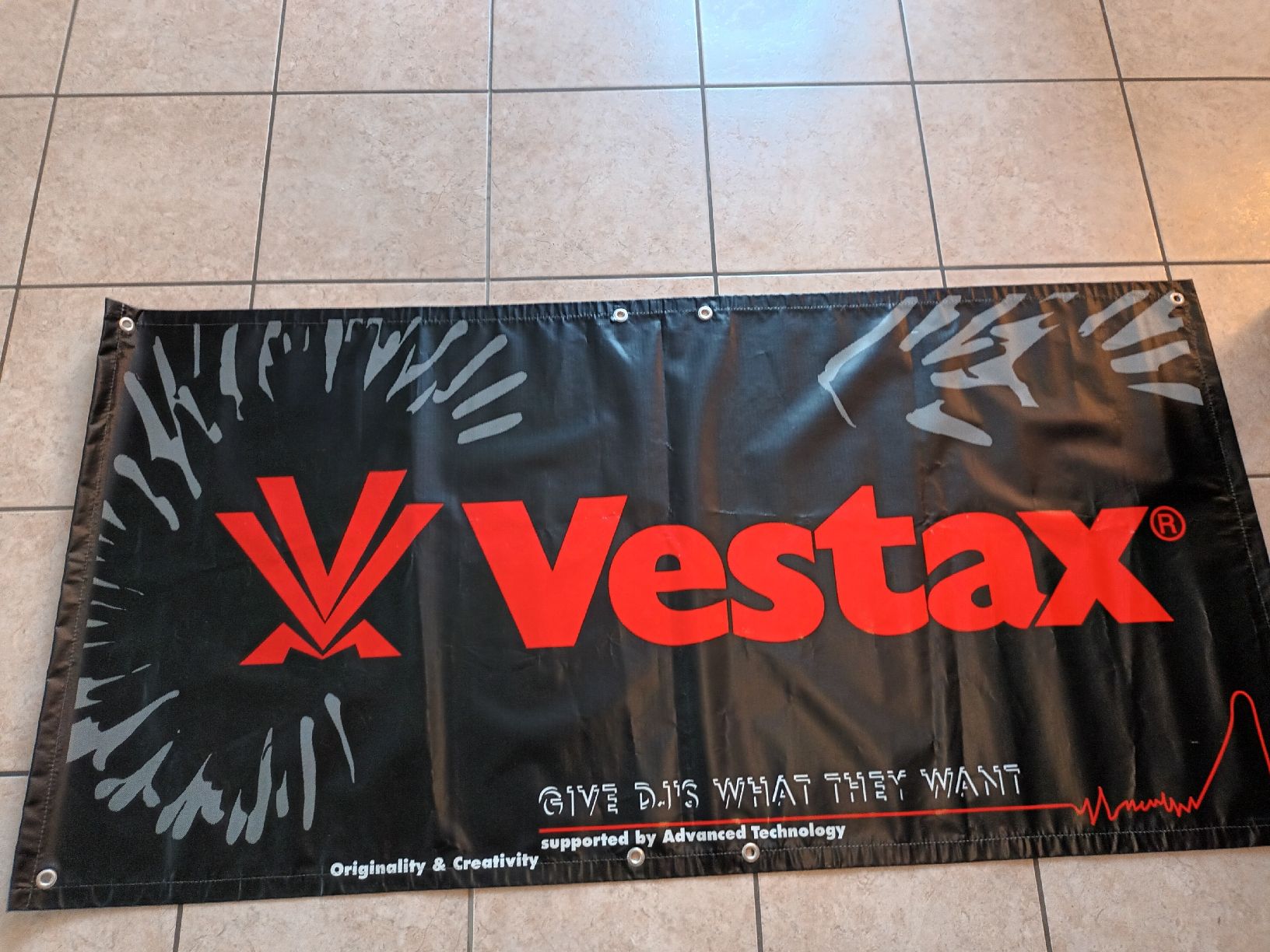Vestax Musikinstrumente: rare Banner Vestax – Gebraucht aus Caneggio von matte123