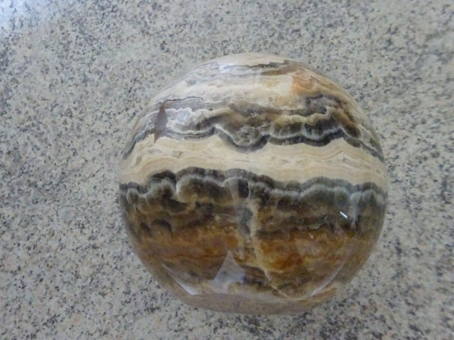 Mineralien & Heilsteine: Grosse Mineralien Steinkugel / 2500 Gramm – Gebraucht aus Esslingen von eintagammeer 3