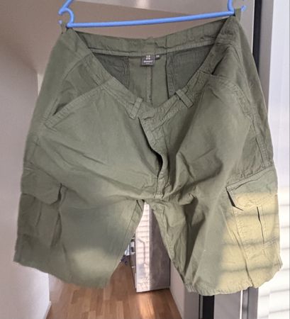 MANOR MAN, Cargo Shorts, Olivgrün, XXL