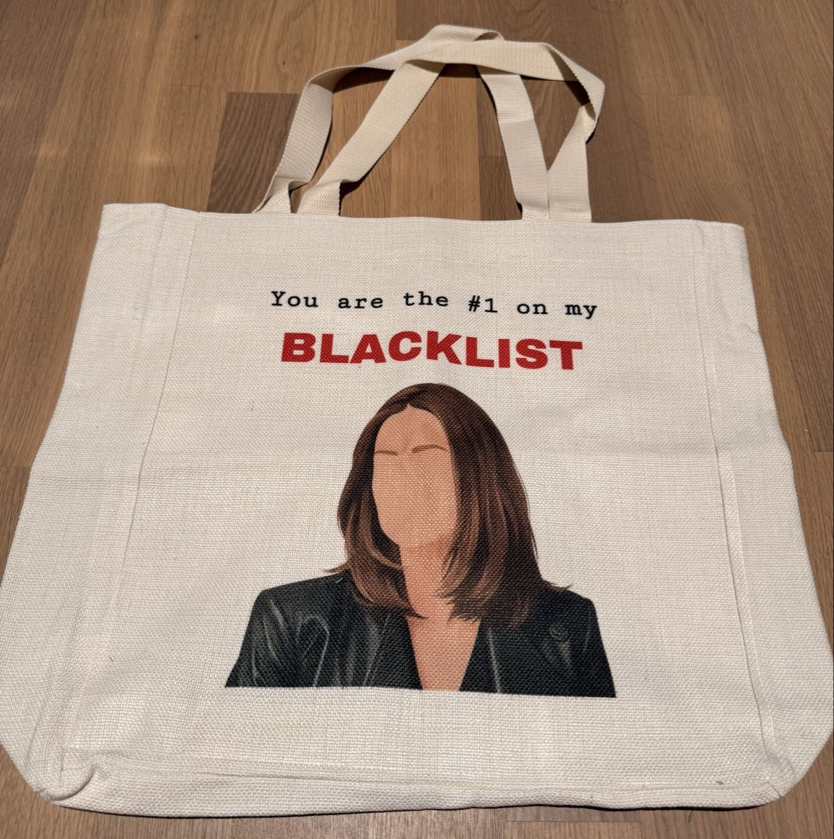 Taschen: UNIKAT - THE BLACKLIST - Leinentasche - NEU – Neu (gemäss Beschreibung) aus Zollikofen von S.Hontas 1