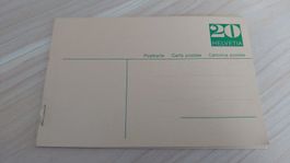 5 Stk. alte Postkarten 20 Rp Helvetia