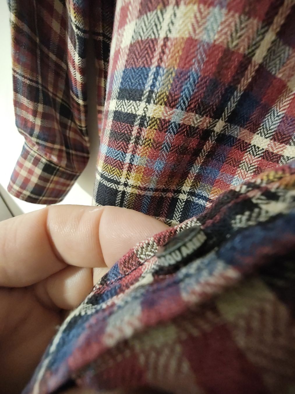 Dsquared2 Hemden: Dsquared2 Camicia Lino  Grösse 46 (M) – Gebraucht aus Seon von chf_g29b 4