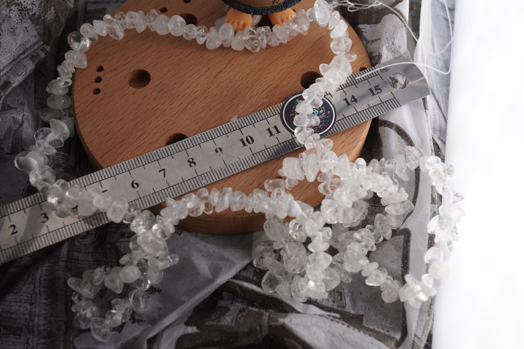 Minerali & Pietre curative: Bergkristall     Splitter   Strang lang        Ab 1.- – Nuovo e nell'imballaggio originale da Eschenbach SG venduto da topstone 4