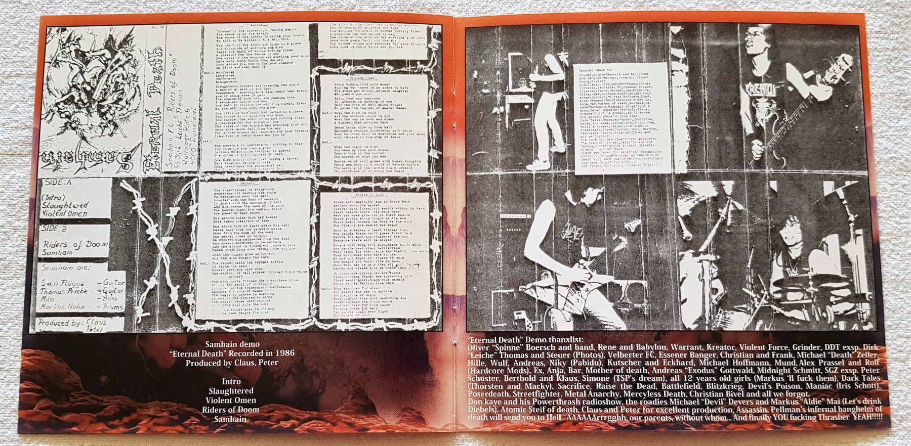 CDs: Deathrow ‎– Raging Steel - 1987 / 2008 – D'occasion à Uster par Zardodel 6