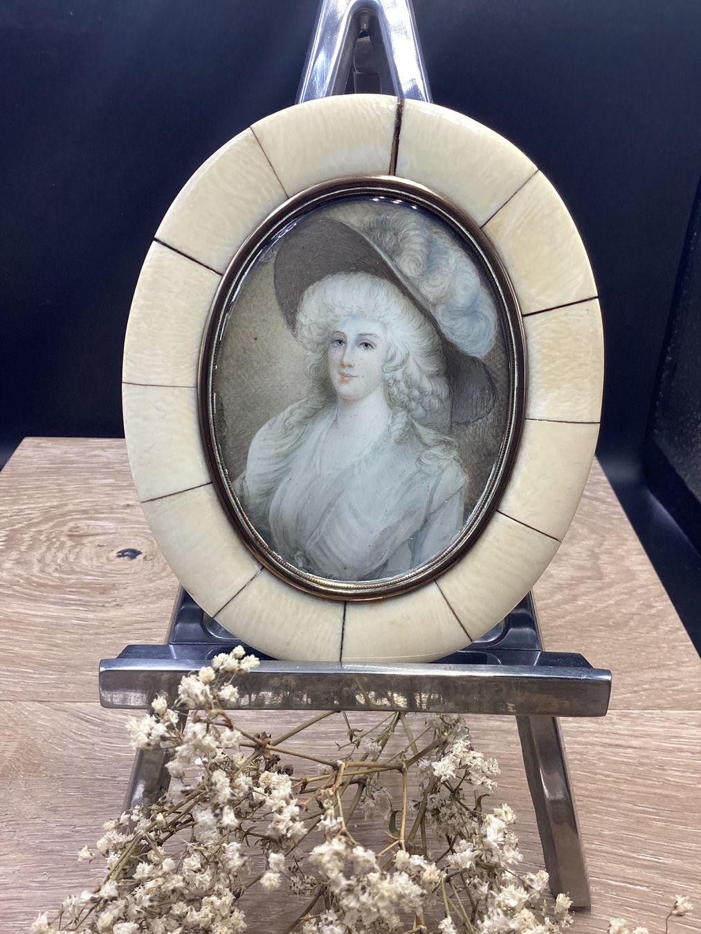 Dipinti: Portrait miniature, 19ème, Richard Cosway – Usato da Agiez venduto da Beve15 7