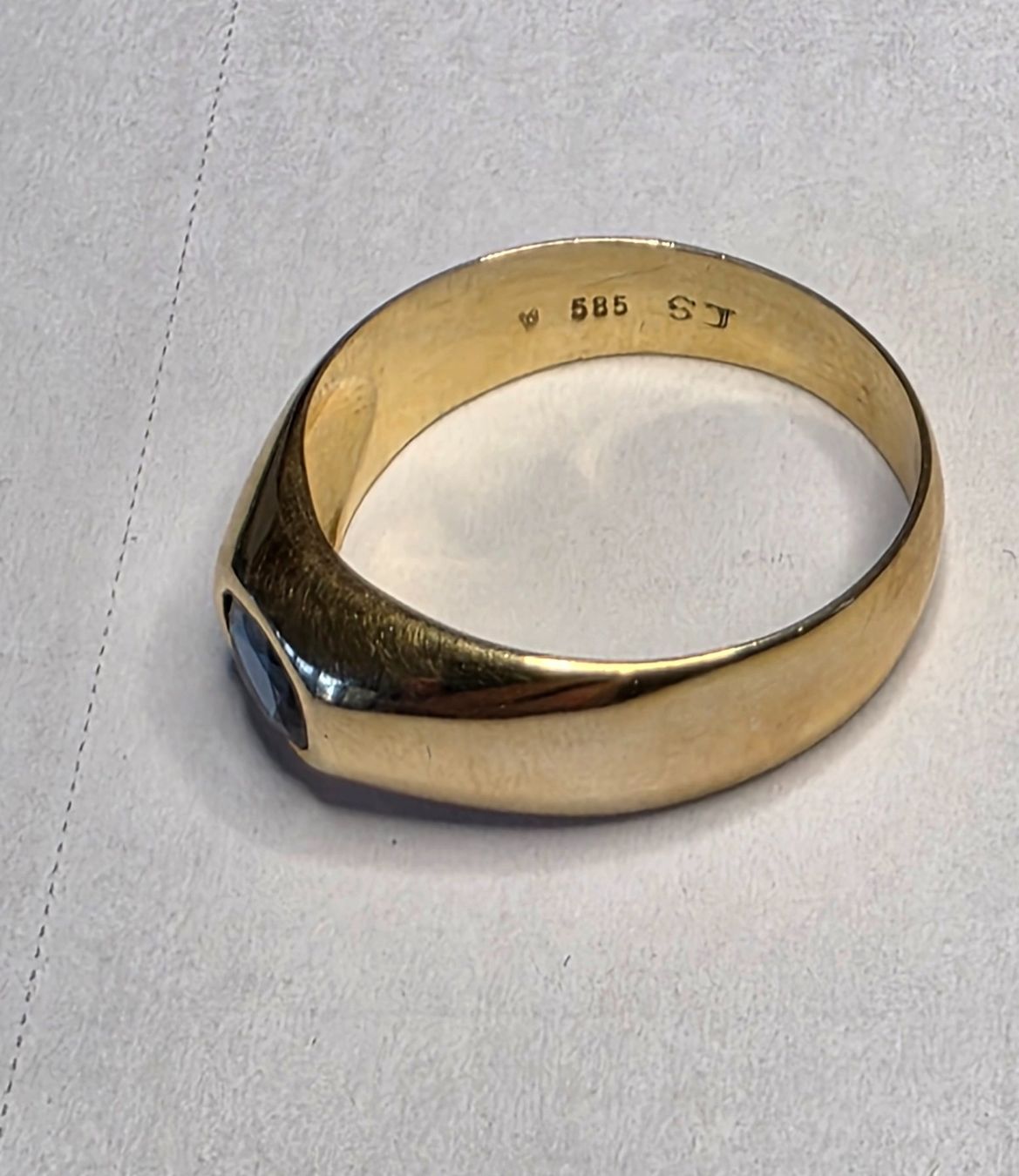Ringe: Safir Goldring – Gebraucht aus Zürich von benedikt12 6