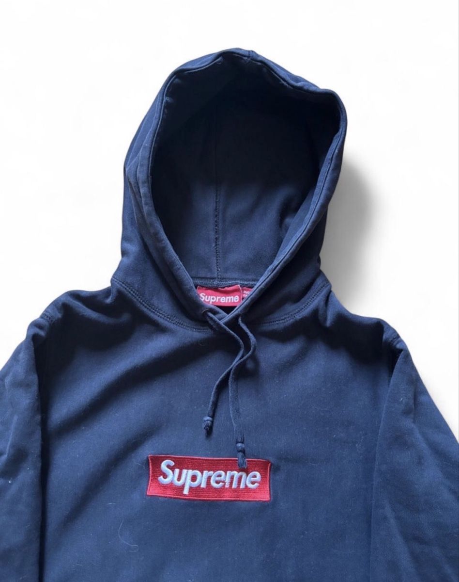 Maglioni & Felpe: Navy Supreme Box Hoodie – Nuovo (secondo la descrizione) da Itingen venduto da murmelis003 2