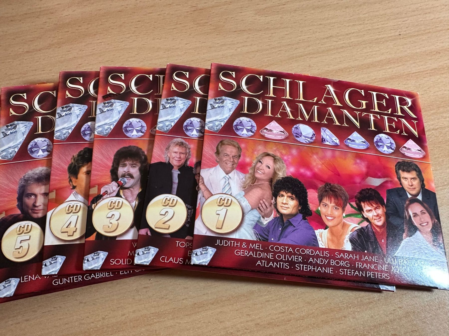 CDs: Various – Schlager Diamanten - 10 CD – Gebraucht aus Rikon im Tösstal von Alpenmutz 2