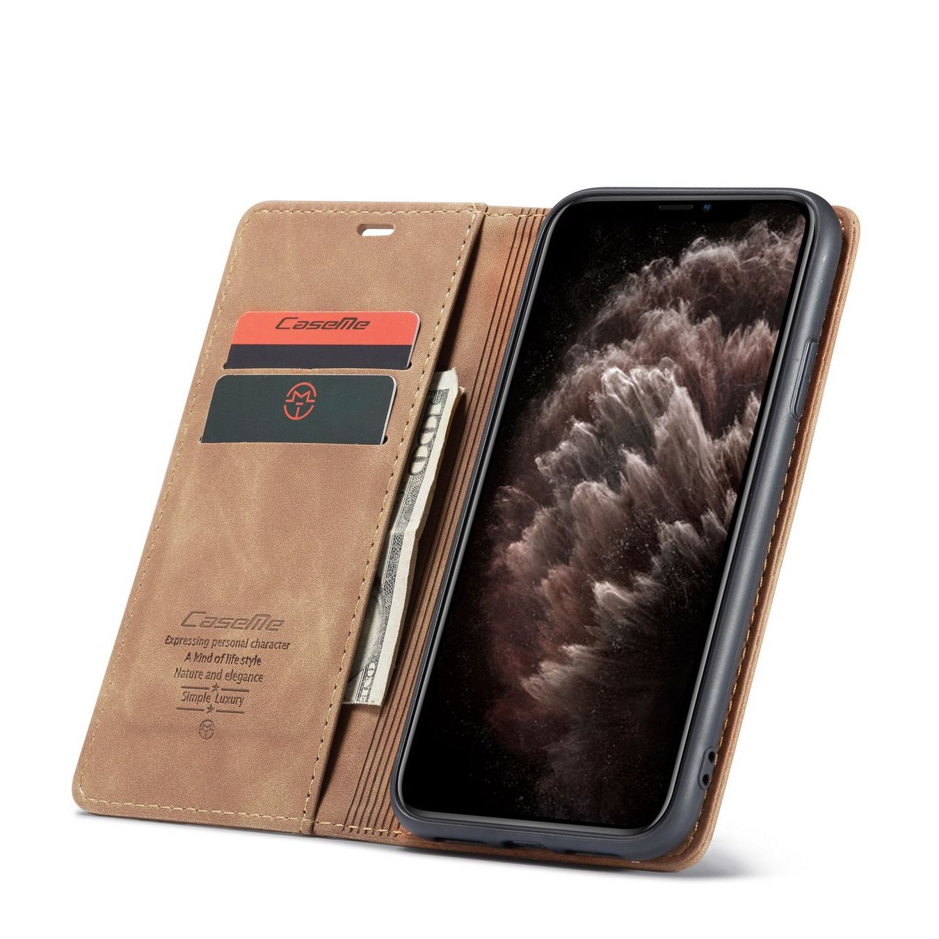 Cover & Protezioni schermo: Etui support cuir bleu pour iphone 11 pro Max – Nuovo e nell'imballaggio originale da Morges venduto da DigiAC 4