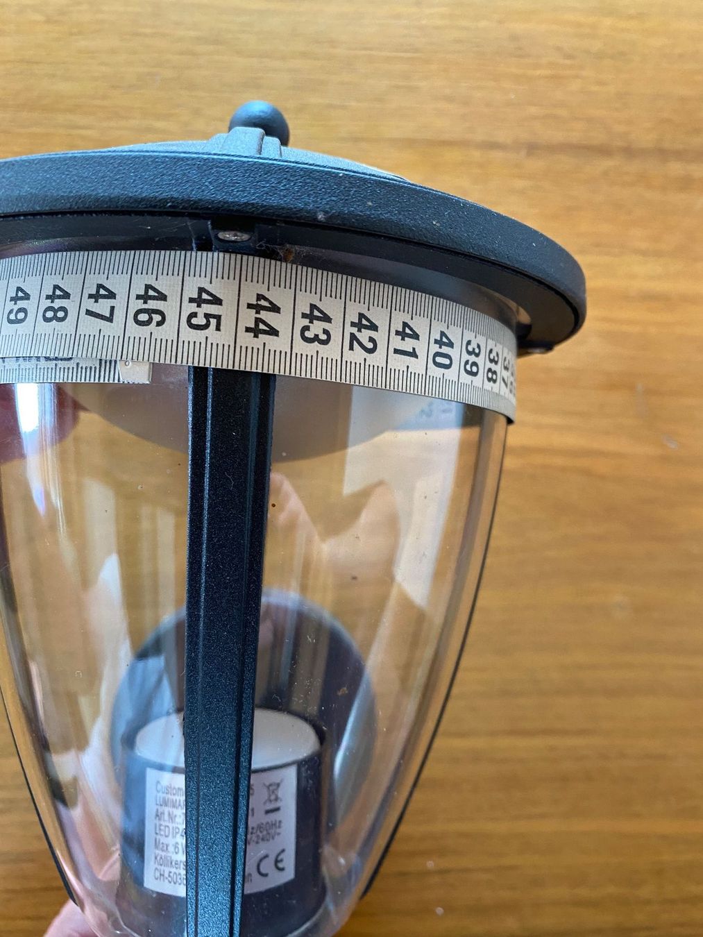Lampes: Aussenlampe Laterne LED – D'occasion à Rosshäusern par Reb_87sr 6