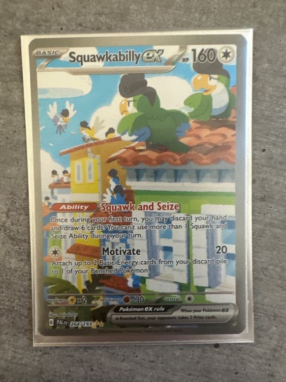 Squawkabilly ex Paldea Evolved 264 /193 Pokemon (Neu (gemäss ...