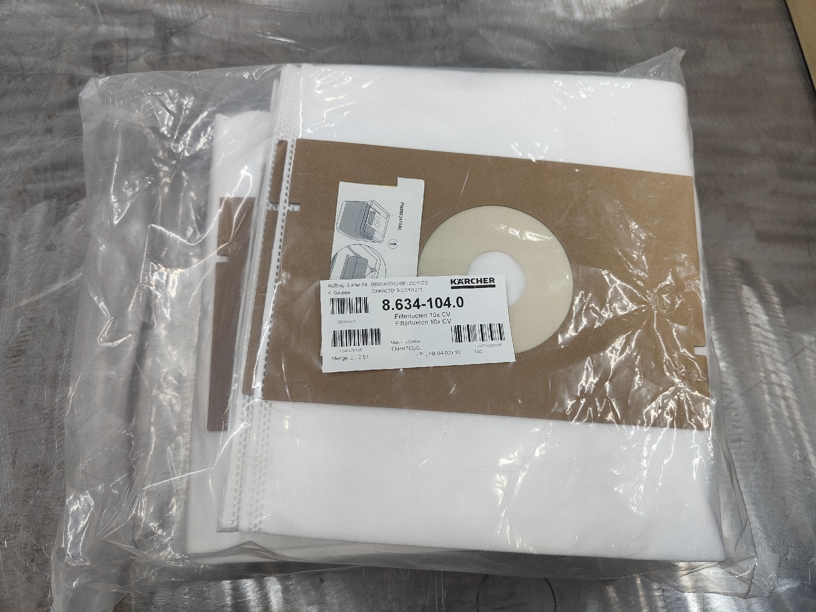 Kärcher Altro per la casa: Kärcher 10 Filtersäcke Neuware – Nuovo e nell'imballaggio originale da Ehrendingen venduto da Axe31