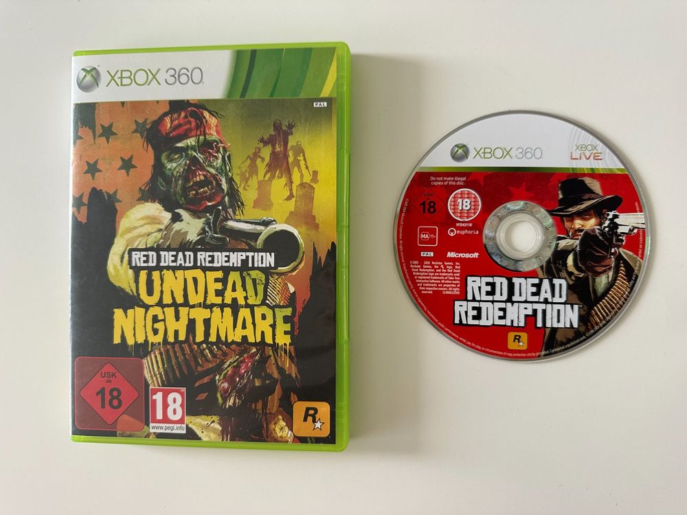 Red Dead Redemption Collection, Xbox 360 RDR (Gebraucht) in Couvet für ...