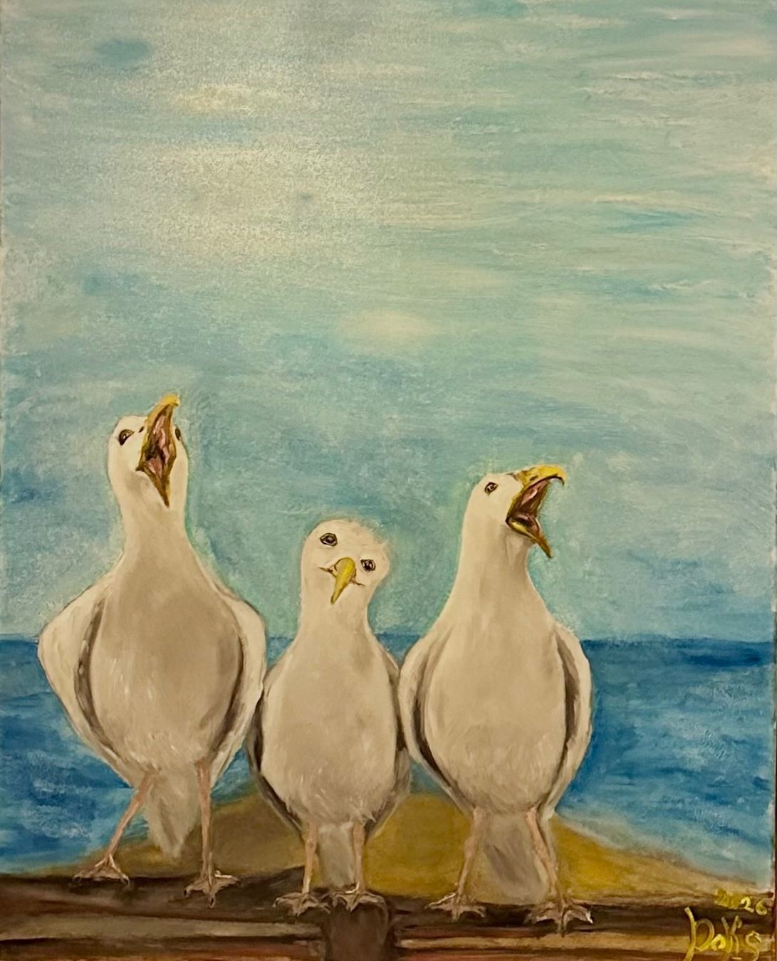 Gemälde: Team/Oil Bild Kunst Doks – Neu und originalverpackt aus Beromünster von dok_b8mf 1