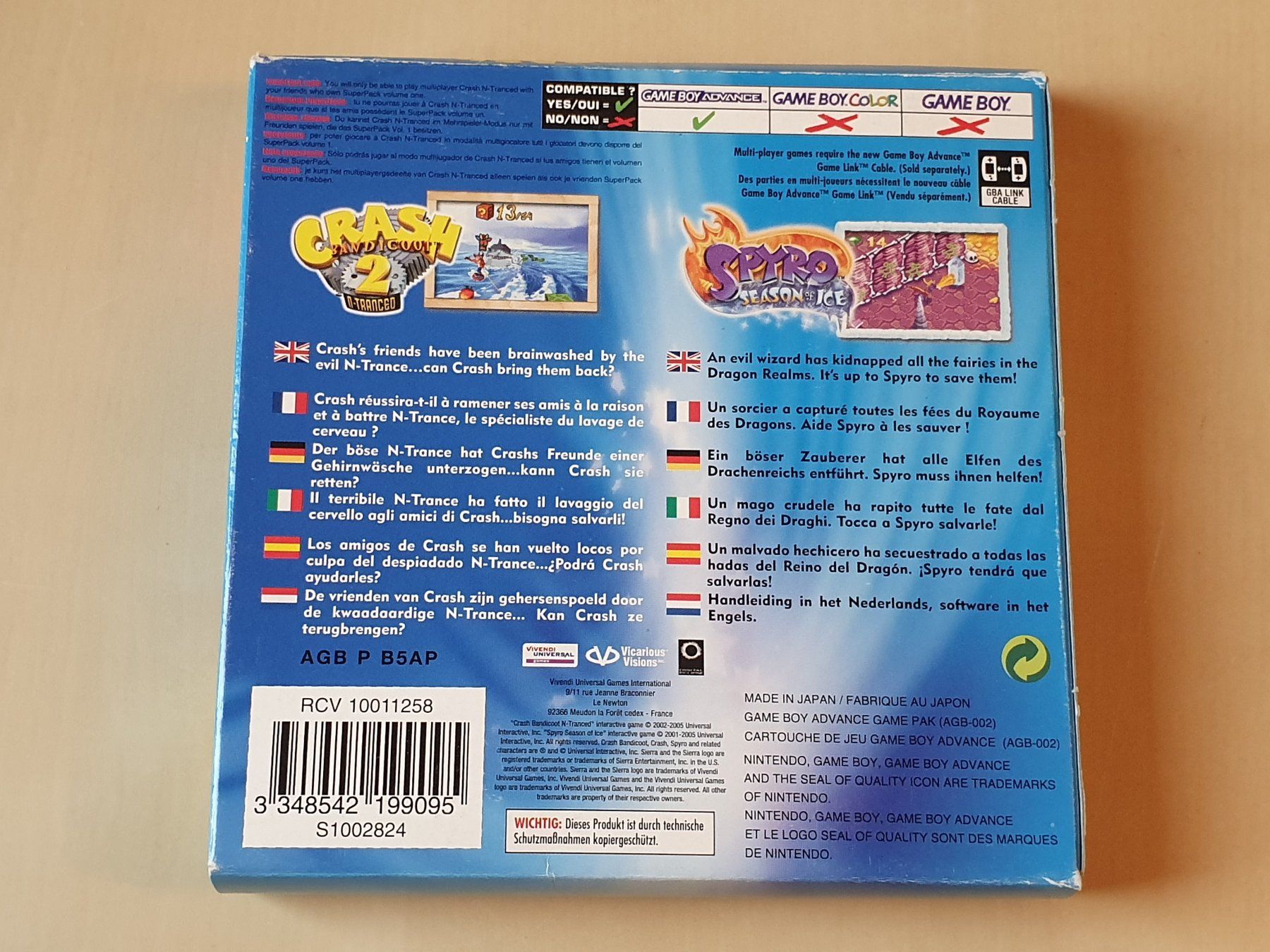 Nintendo Giochi: Crash & Spyro Super Pack Vol. 1 – Usato da Stansstad venduto da collectorsshop 1