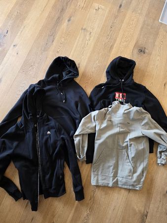 4 Hoodies (Moose Knuckles, Diesel, G-Star) Grösse M/L