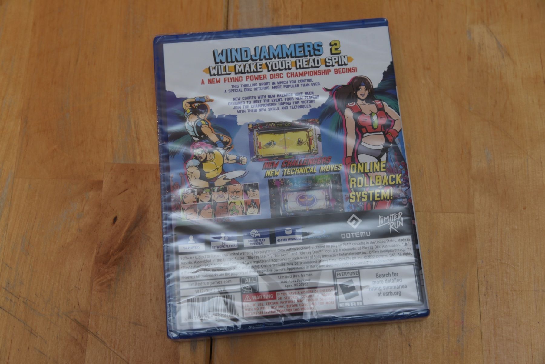Giochi: Windjammers 2 (NEU) – Nuovo e nell'imballaggio originale da Frenkendorf venduto da gelbeZinnie 1