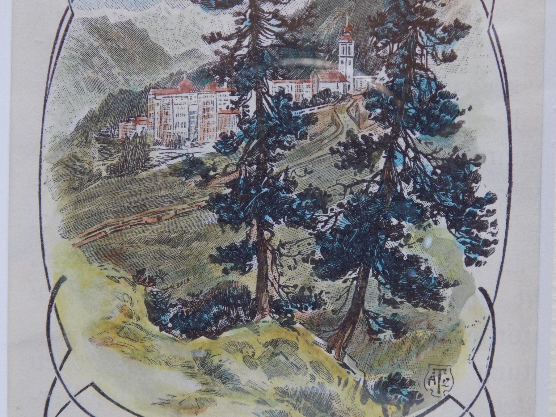 Gravures: Blick auf Laret Engadin – D'occasion à Risch par Rischli15 5