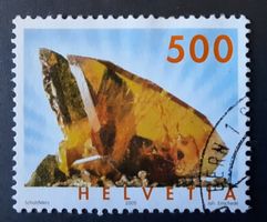 4-6-3 Timbre Helvetia oblitéré. Titanit 2005. Réf.1160