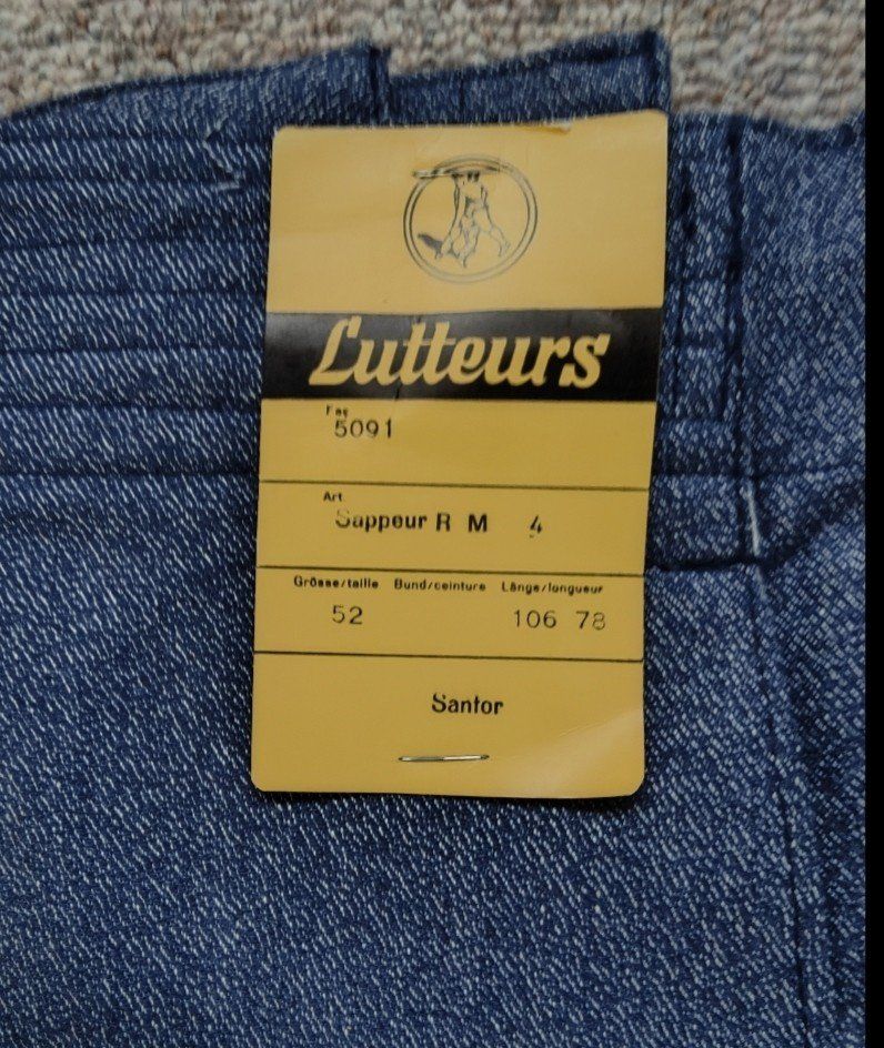 Schweizer Armee Uniformi: Arbeitshose "Tenü blau" der Schweizer Armee – Nuovo (secondo la descrizione) da Sigriswil venduto da Ricola1977 1