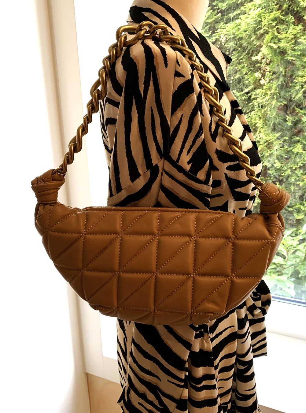 Zara Borse da donna: ZARA-LEDER-HANDTASCHE IN CAMEL – Usato da Starrkirch-Wil venduto da Evelyne222 2