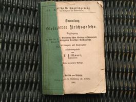Sammlung kleinerer Reichsgesetze