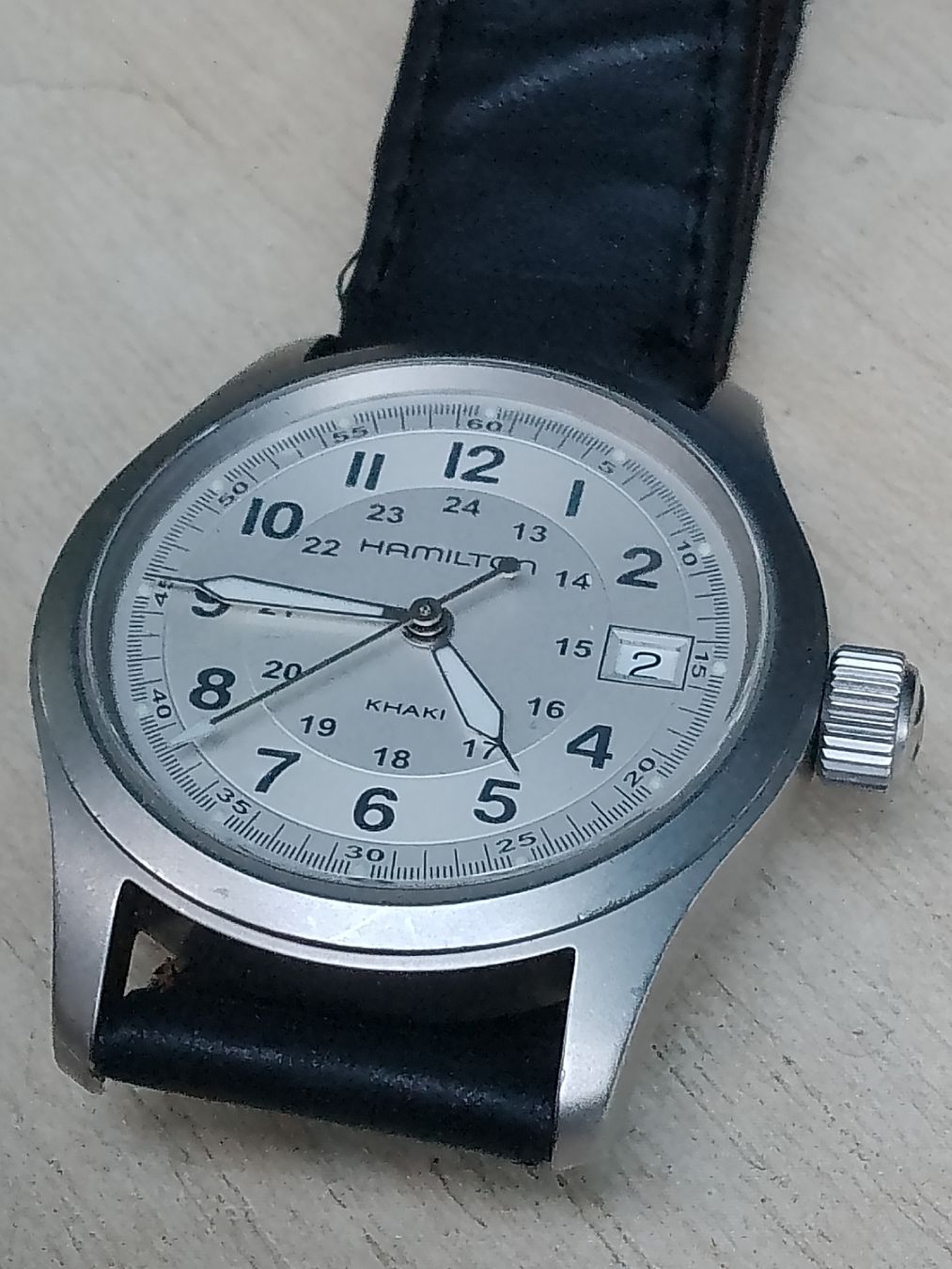 Hamilton Uhren: Hamilton Khaki 33 mm läuft super  – Gebraucht aus Agno von sam2608 1
