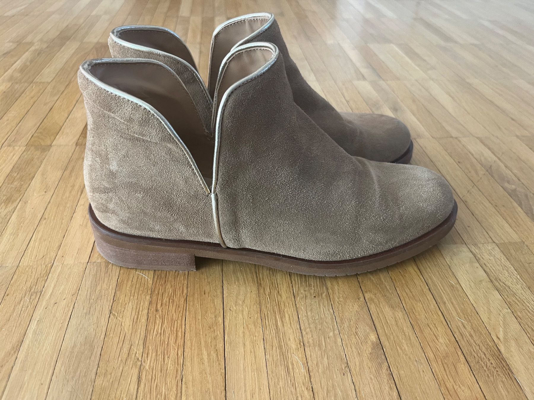 Damenschuhe: Wildleder Boots Gr. 38, ViolaTami – Gebraucht aus Zürich von knellies