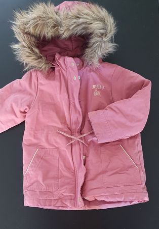 3 in 1 Wintermantel Mädchen, Grösse 104, mit Kapuze