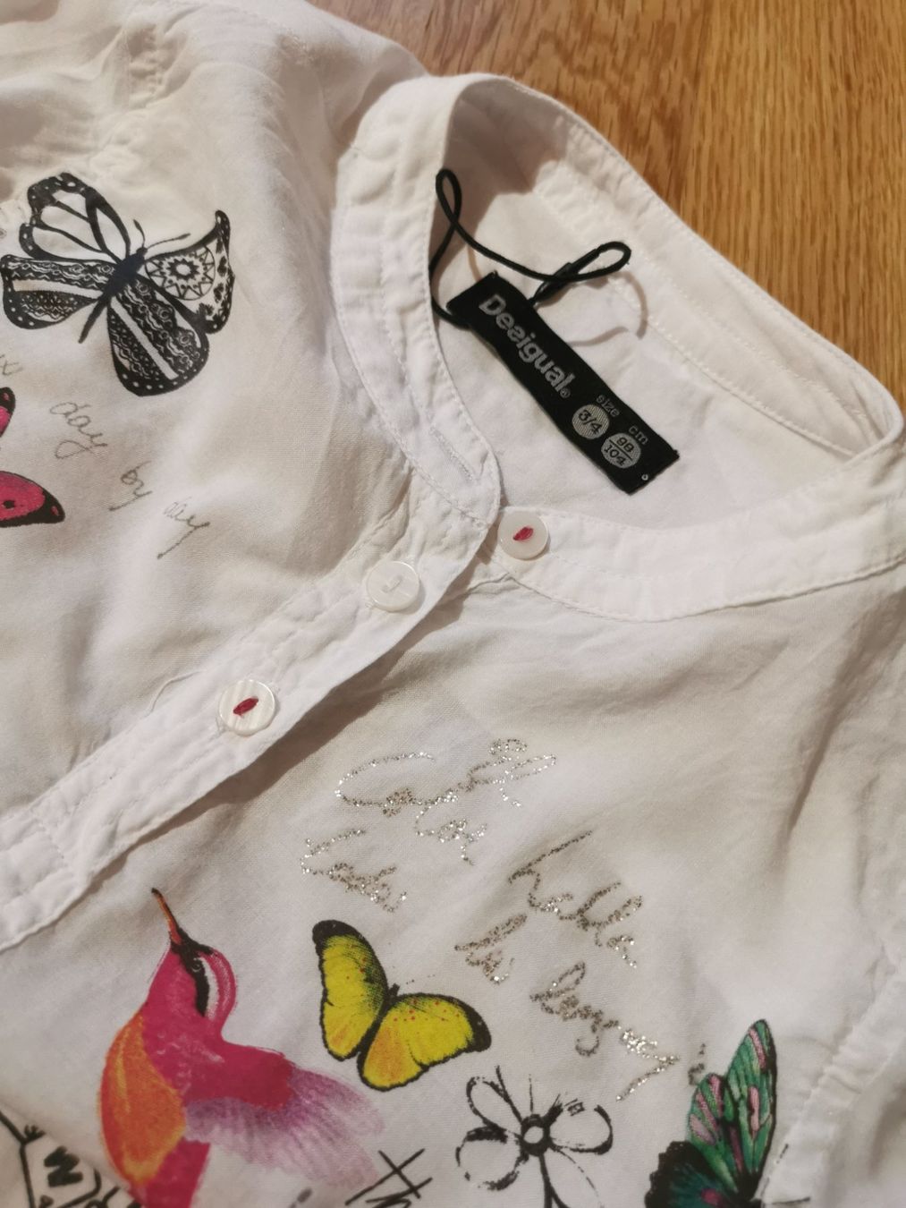 Desigual Camicette, T-shirt & Top: Desigual Bluse Grösse 3/4 98-104 – Usato da Zürich venduto da Simfa 1