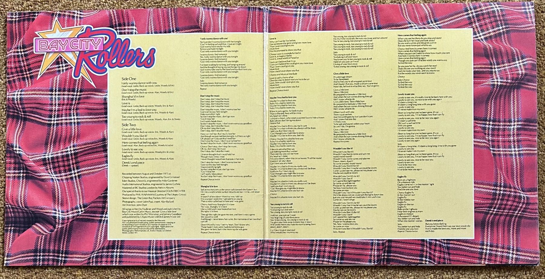 Dischi in vinile: LP - Bay City Rollers - Wouldn’t You Like It – Usato da Breganzona venduto da Onairda75 2