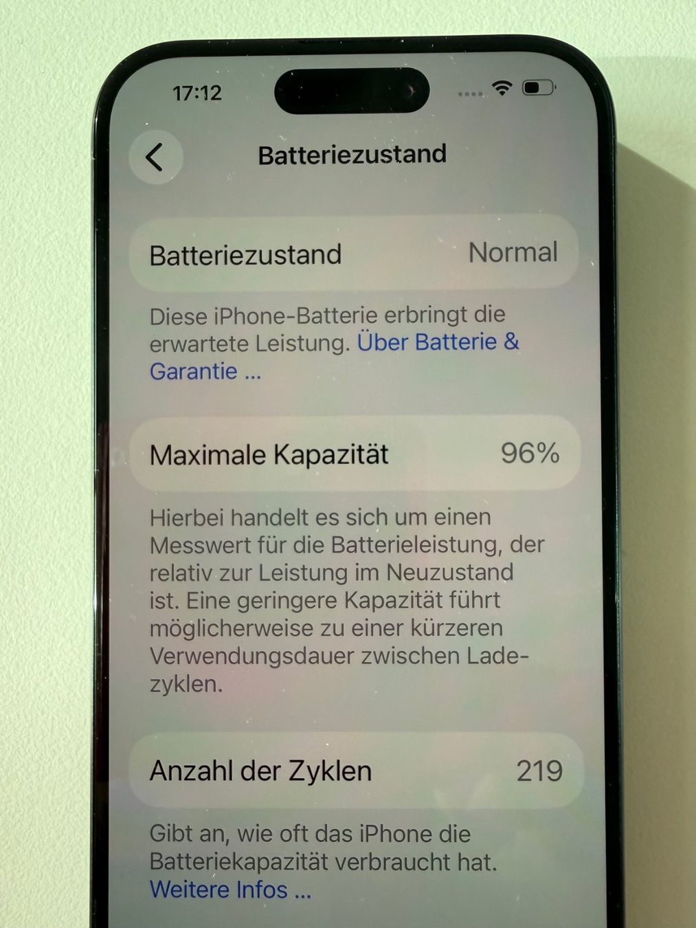 Apple Handys / Smartphones: iPhone 15 Pro 256 gb – Gebraucht aus Guntershausen von acquamarin02 7