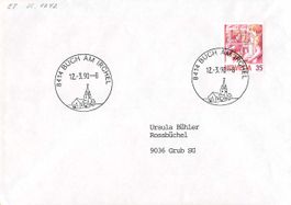 NEU: Brief SONDER-O BUCH a. IRCHEL, ab 1.--
