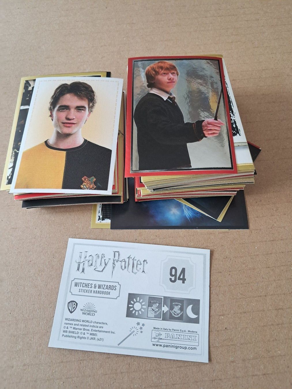 Panini Carte collezionabili: Harry Potter Stickerset, Zauberer & Hexen, – Nuovo (secondo la descrizione) da Wallisellen venduto da Cyberfuexli