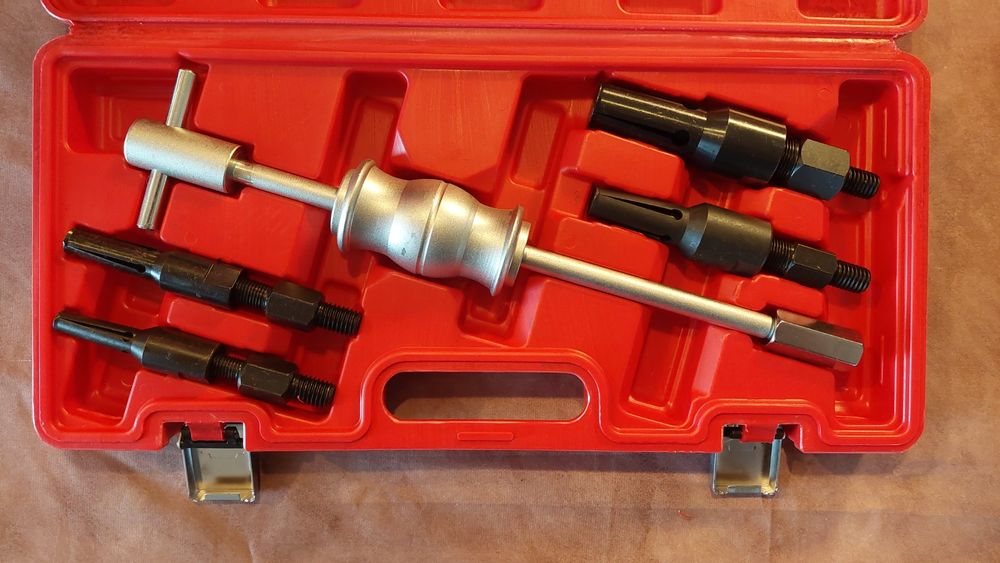 Kit Extracteur De Roulements Intérieurs - 16 Pièces, Marteau Coulissant, 10 Tailles De Pinces, 2 Ans Garantie