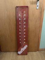 Grosser Thermometer Werbeschild MARLBORO 60/70- er Jahre