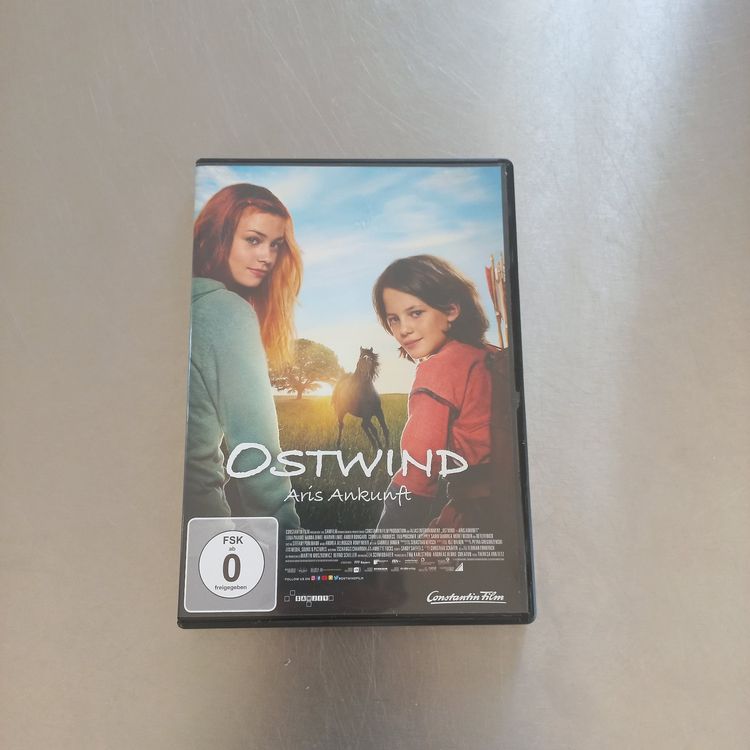 Spreadshirt Ostwind Turnbeutel – Natur, Mit Aris Ankunft Motiv, 12 Liter, Nachhaltig Produziert