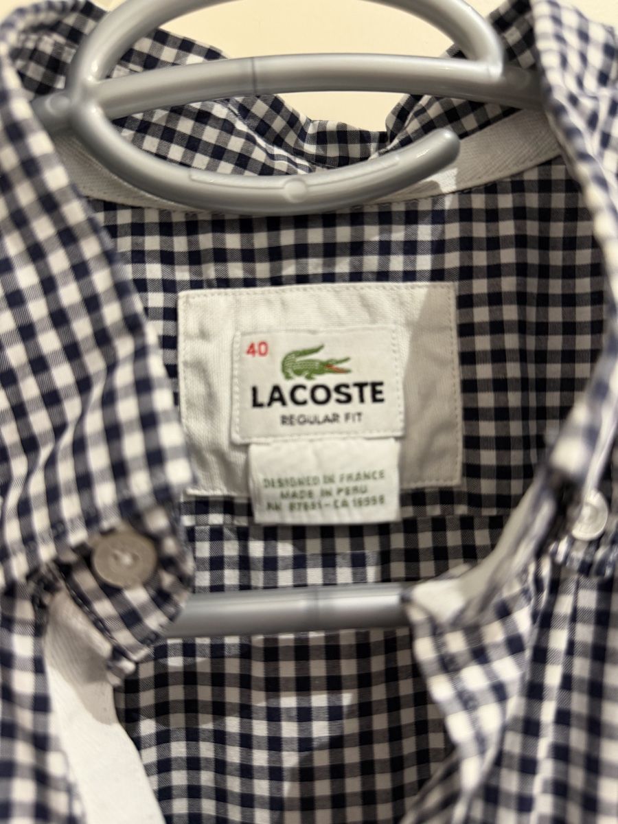 Lacoste Camicie: Lacoste Hemd – Usato da Gwatt (Thun) venduto da Yinbulma