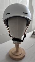 Velojet Fahrradhelm Herren Damen Weiss Groesse M neu 55-57