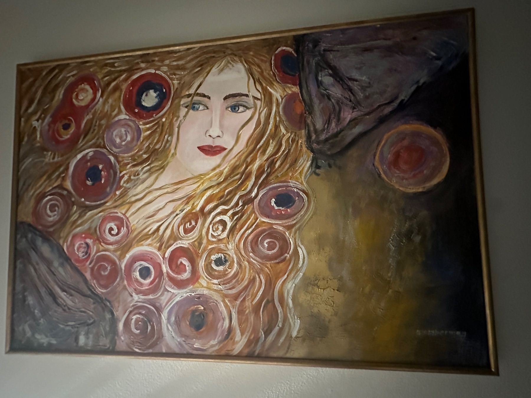 Foto & Immagini: Grosses Gemälde "Frauenportrait", Unikat – Usato da Wängi venduto da mak_57tm