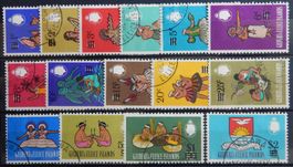 Gilbert & Ellis Islands British Kat. 105-119 gest. 1966