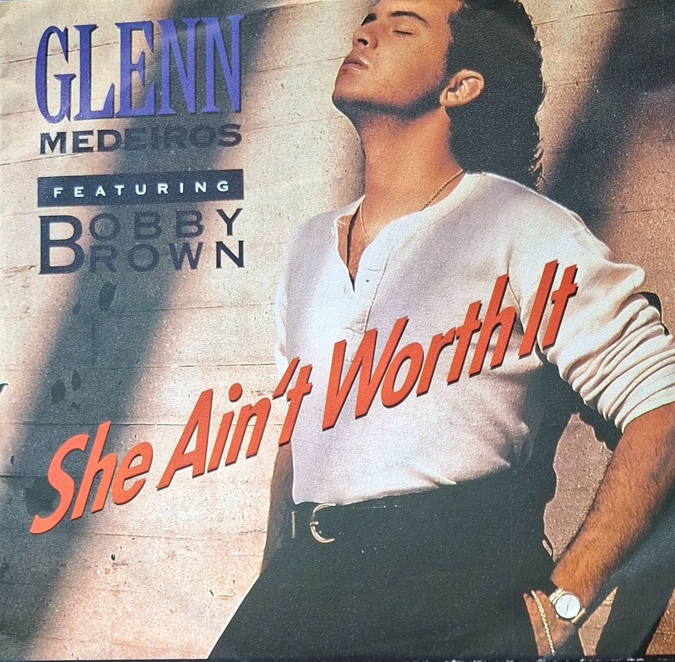 Schallplatten: Vinyl-Single Glenn Medeiros - She Ain't Worth It – Gebraucht aus Langenthal von Modo39