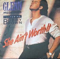 Vinyl-Single Glenn Medeiros - She Ain't Worth It