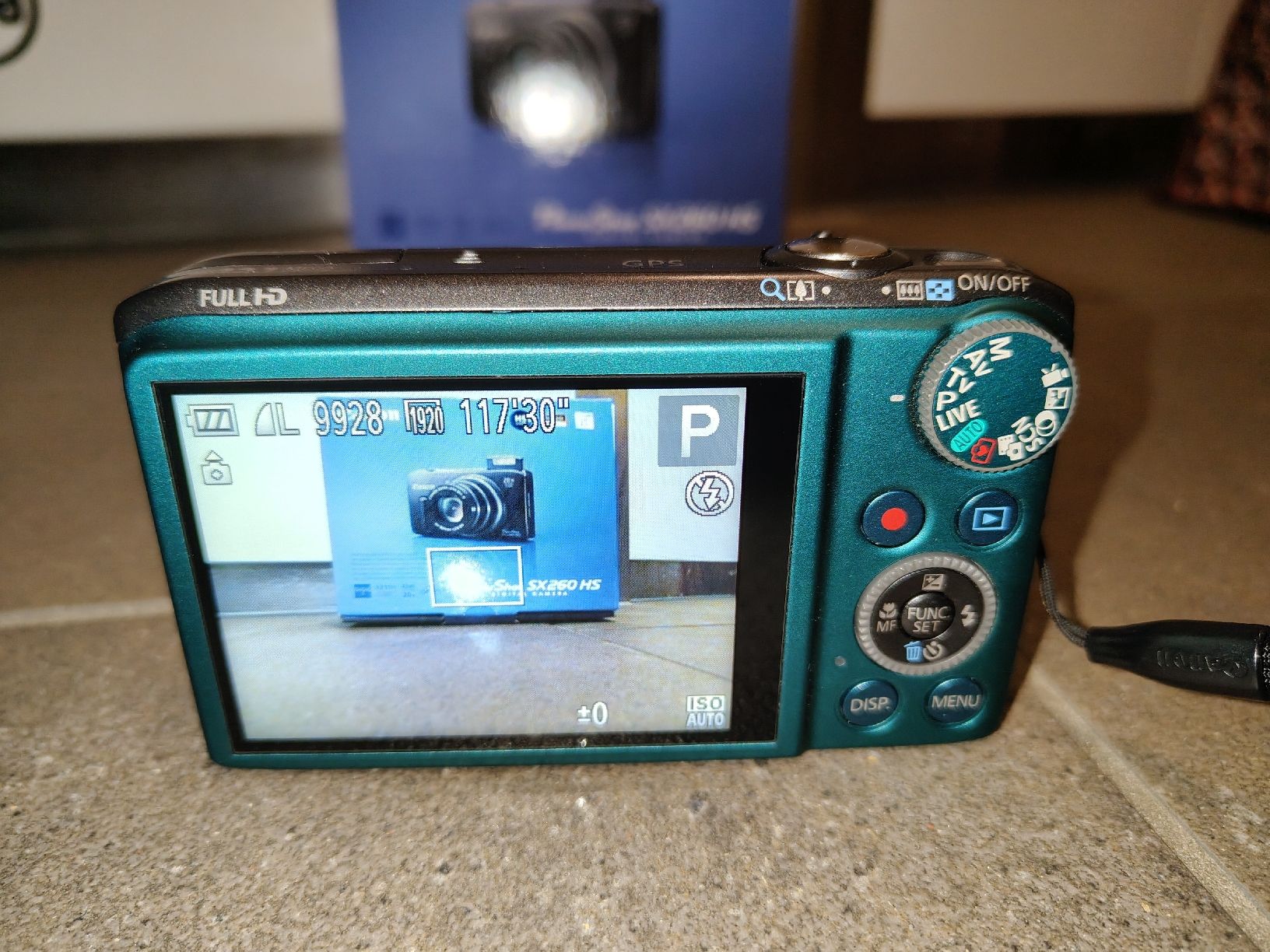 Canon Kamera: Canon PowerShot SX260 HS grün – Gebraucht aus Zeglingen von Vanillacoke 7