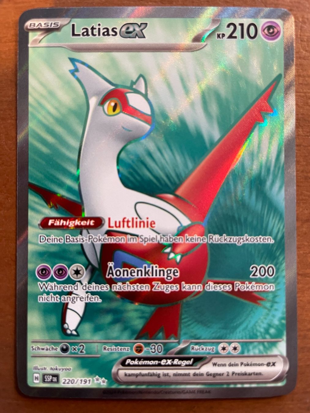 Pokémon Carte collezionabili: Pokemon Latias eX (Versand gratis) – Nuovo (secondo la descrizione) da Chur venduto da Angerson