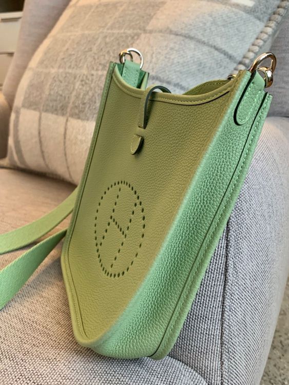 hermes evelyne vert criquet