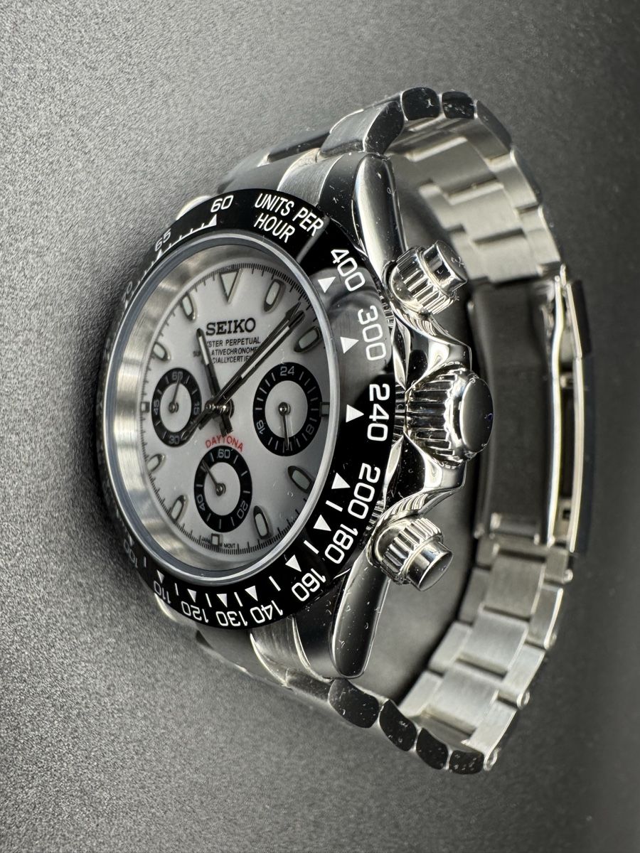 Orologi: Seitona Panda Chronograph white – Nuovo e nell'imballaggio originale da Arnegg venduto da watch-shop 3