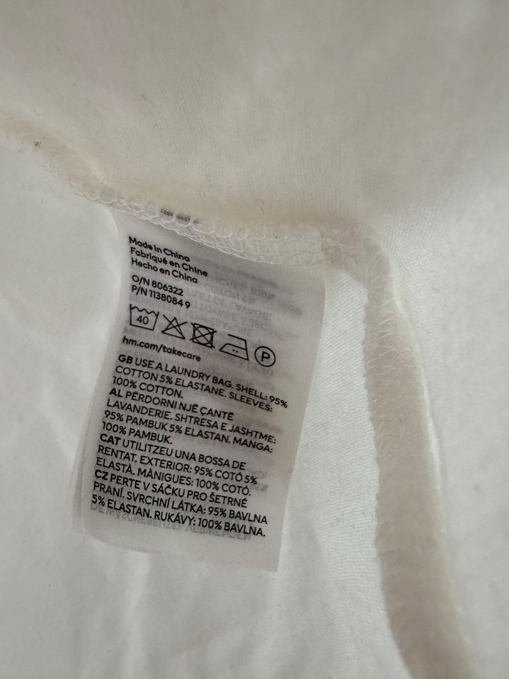 H&M Blusen: weisse Bluse von H&M Gr. S – Gebraucht aus Grosswangen von second_hand_dress 2