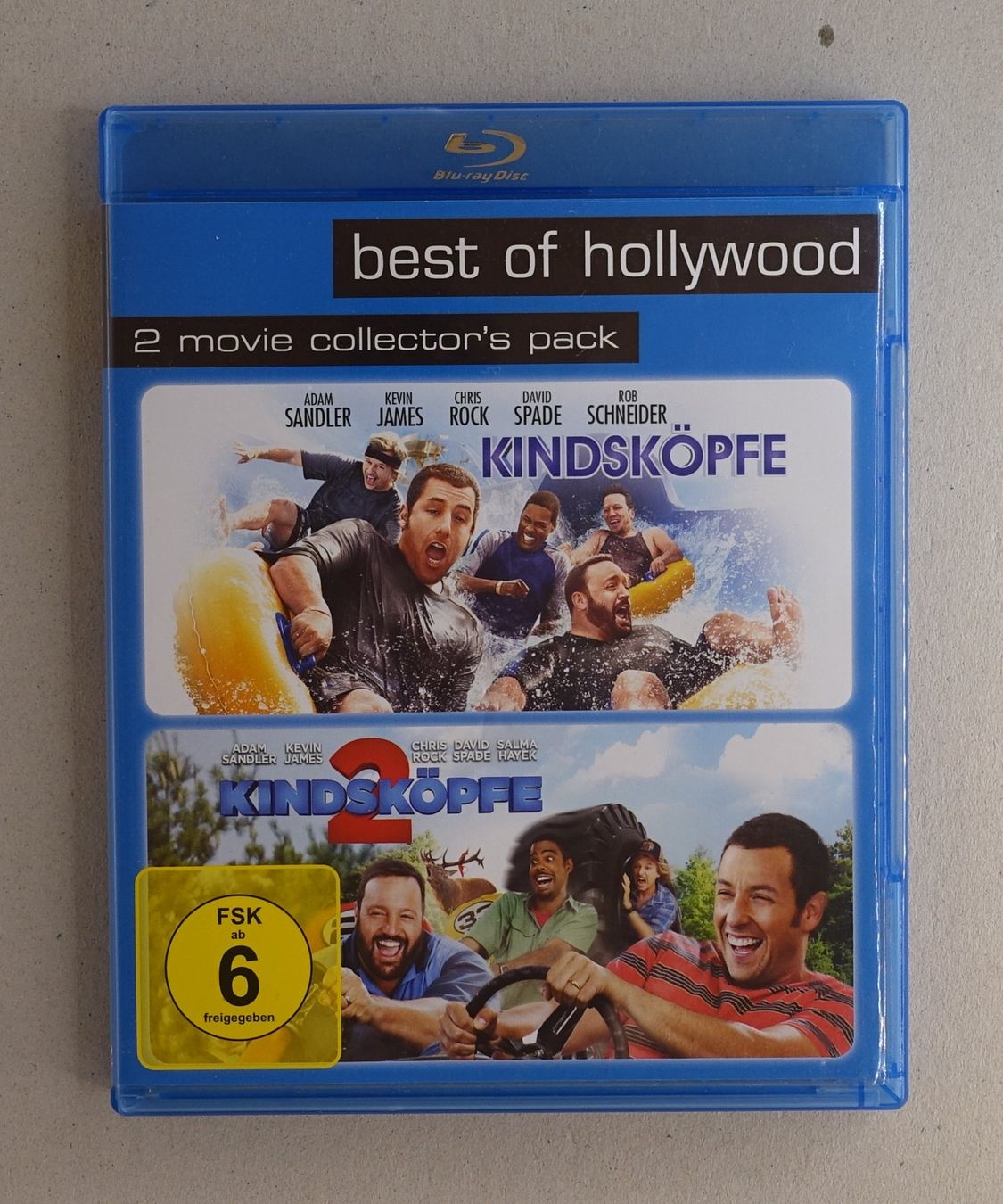 Tutti i DVDs: Kindsköpfe / Kindsköpfe 2 - 2 Blu-rays mit Adam Sandler – Usato da Sessa venduto da fraenklishop